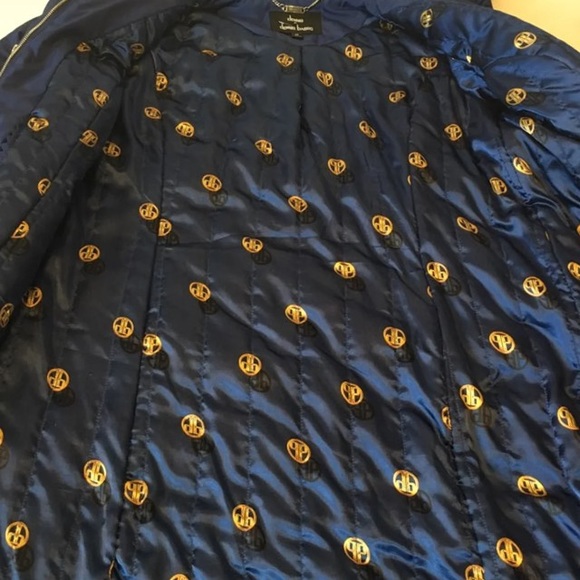 🌹❄️Dennis Basso blue puffer jacket SZ LP! - Picture 5 of 5